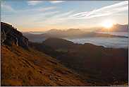 der Tag erwacht... Sonnenaufgang *Alpen*