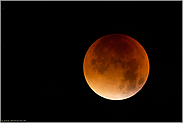 am 28.09.2015, 04:17 Uhr, der Supermond... Blutmond *Vollmond, Mondfinsternis*